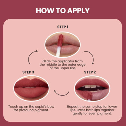 Insight Cosmetics Non Transfer Lip Kit - Pack Of 3 - Reds