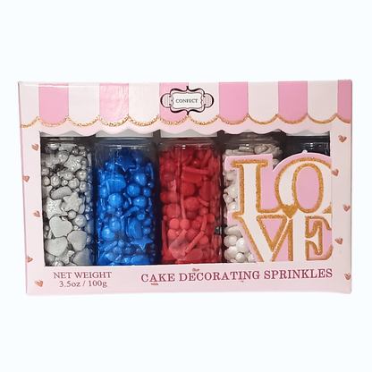 Confect Mix Red, White & Blue Sprinkles | Marvelous Mix Patriotic Sprinkles