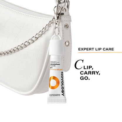 Novology SPF 50 PA++++ Lip Balm Serum, For Pigmented & Dry Lips, UV Protection, Non-Tinted