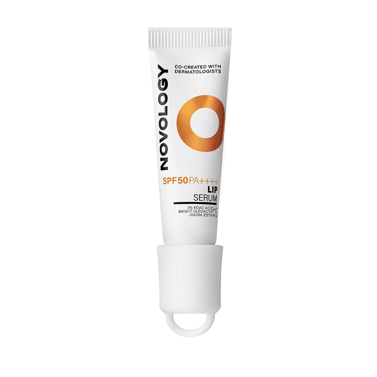 Novology SPF 50 PA++++ Lip Balm Serum, For Pigmented & Dry Lips, UV Protection, Non-Tinted
