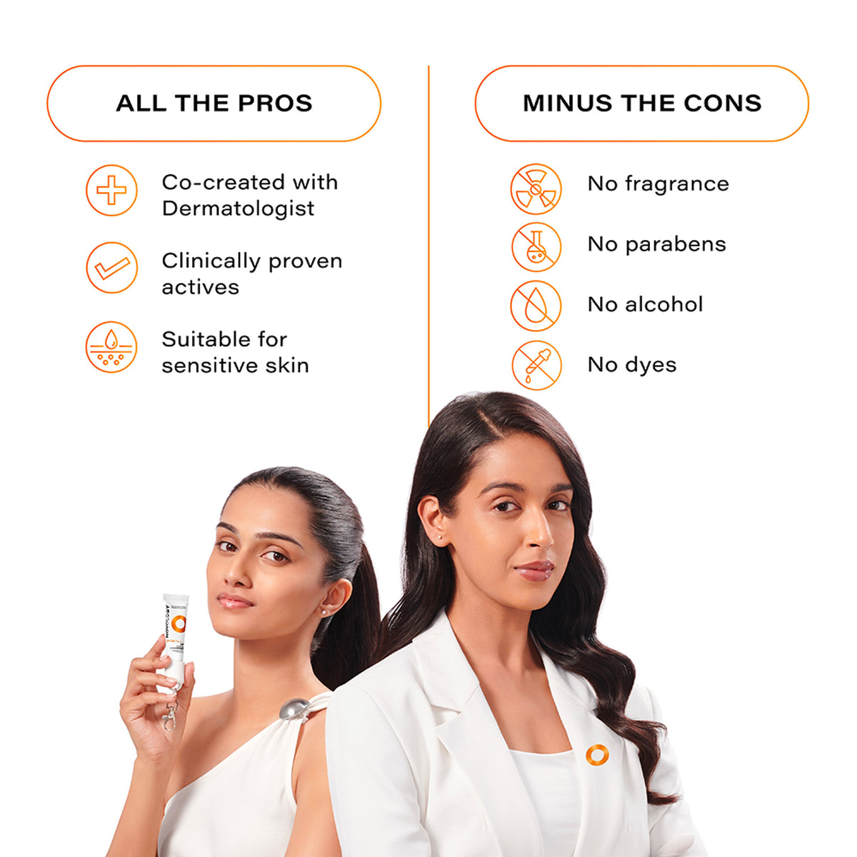 Novology SPF 50 PA++++ Lip Balm Serum, For Pigmented & Dry Lips, UV Protection, Non-Tinted