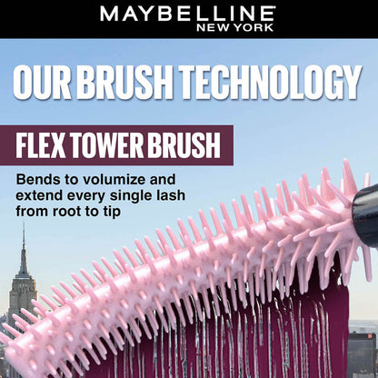 Maybelline New York Lash Sensational Sky High Waterproof Mascara - Burgundy Haze