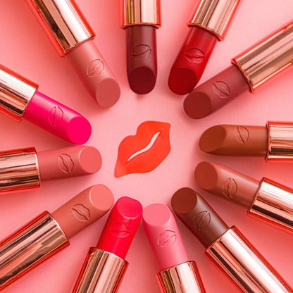 Makeup Revolution Satin Kiss Lipstick - Ruby Red