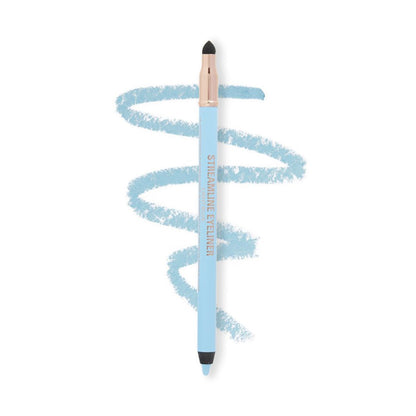 Makeup Revolution Streamline Waterline Eyeliner Pencil-Ultra Creamy Smudge Proof Smokey Looks - Light Blue