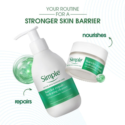 Simple Active Skin Barrier Care Restorative Rich Cream, Relieves Dryness
