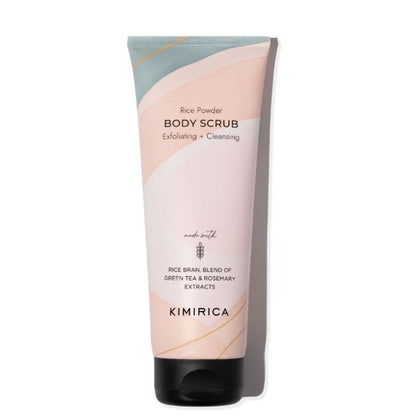 Kimirica Exfoliating, Cleansing & Moisturising Rice Powder Body Scrub for Soft & Smooth Skin