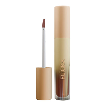 Flicka Ru Ready Liquid Matte Lipstick Lightweight Easy Apply Super Smooth Finish - 04 Spiced Tea