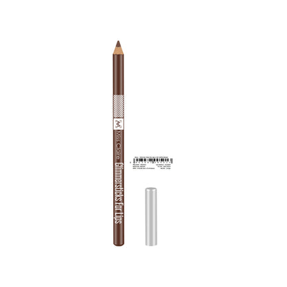Miss Claire Glimmersticks For Lips - Coffee Brown L-01