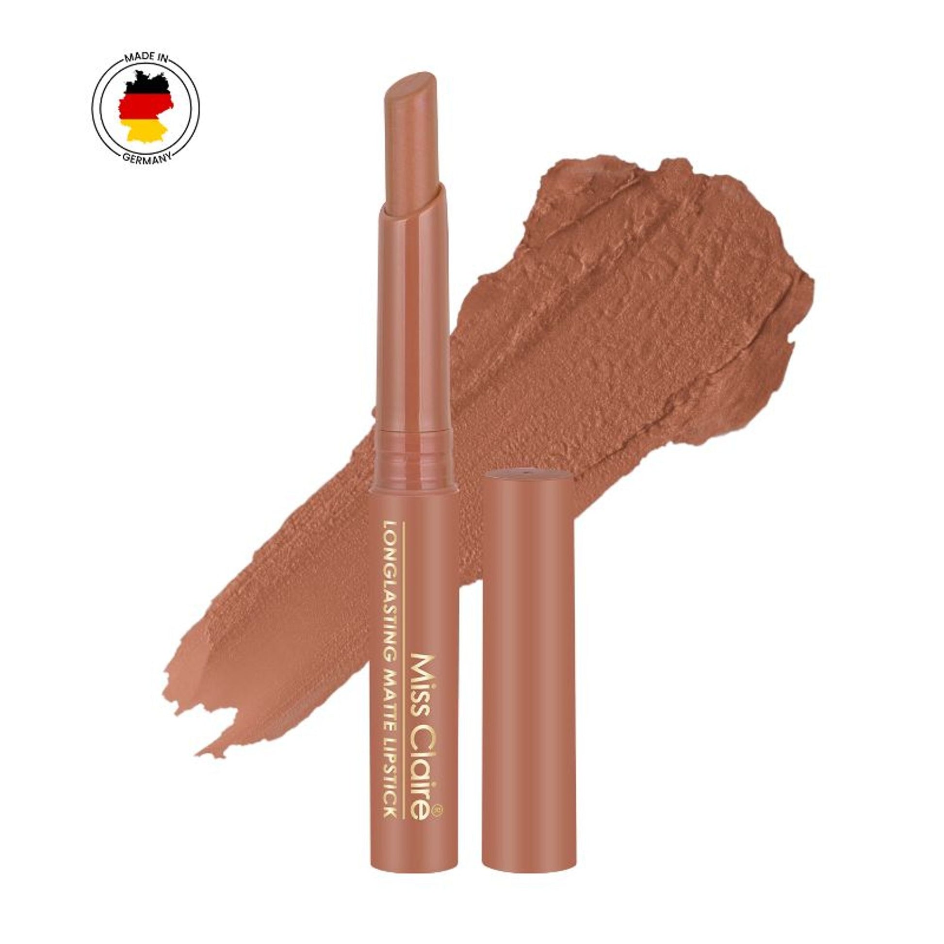 Miss Claire Long Lasting Matte Lipstick - Nude Brown 36