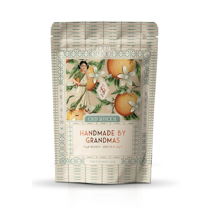 Old School Rituals handmade baby body ubtan natural bath powder, gentle baby skin care product with traditional ingredients