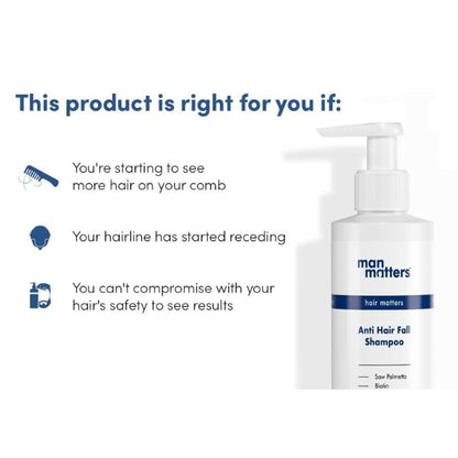 Man Matters Anti Hair Fall Shampoo