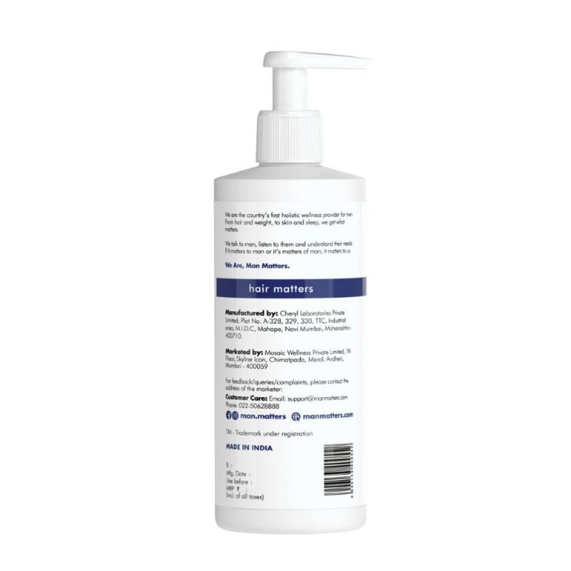 Man Matters Anti Hair Fall Shampoo