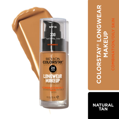 Revlon Colorstay Long Wear Make Up Combination/Oily SPF 15 - Natural Tan