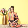 Dhiyona IE Women Printed Shirt with Trousers Co-Ords