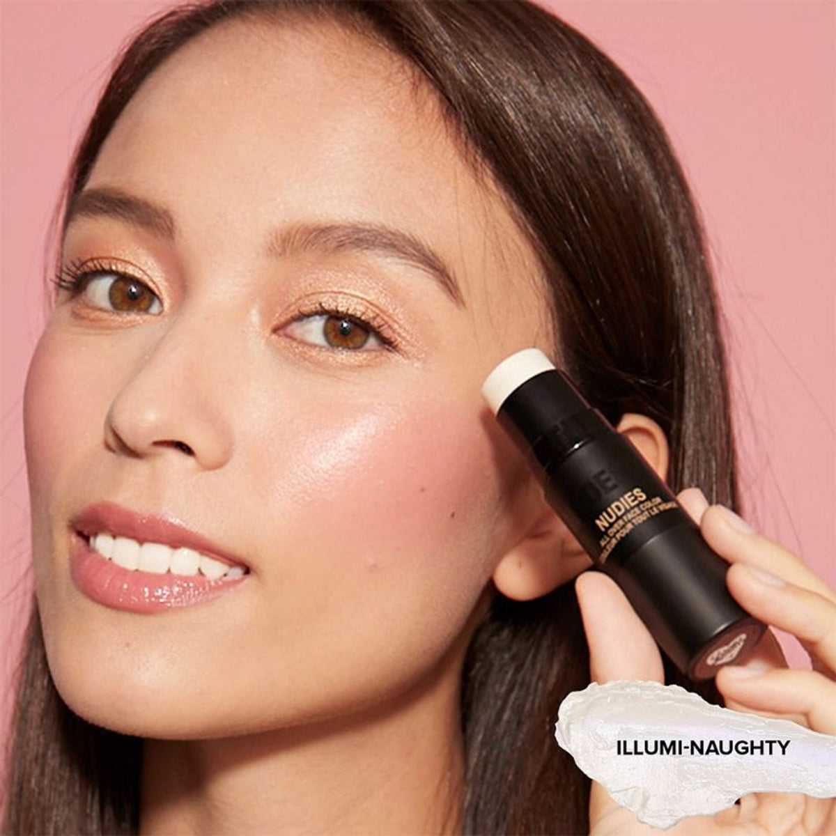 Nudestix Nudies Glow All Over Face Color - Illumi-naughty