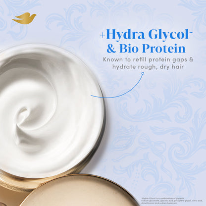 Limited Edition Dove Bridgerton Moonlit Masquerade Hydrating Hair Mask for dry, dull hair