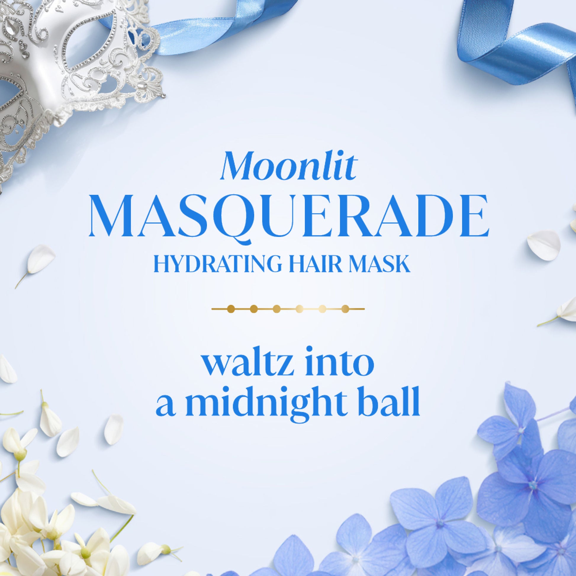 Limited Edition Dove Bridgerton Moonlit Masquerade Hydrating Hair Mask for dry, dull hair