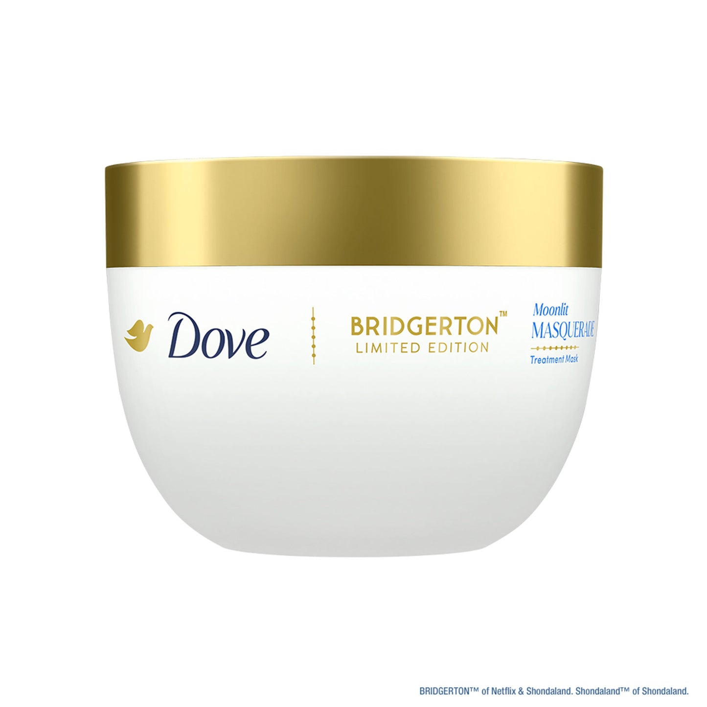 Limited Edition Dove Bridgerton Moonlit Masquerade Hydrating Hair Mask for dry, dull hair