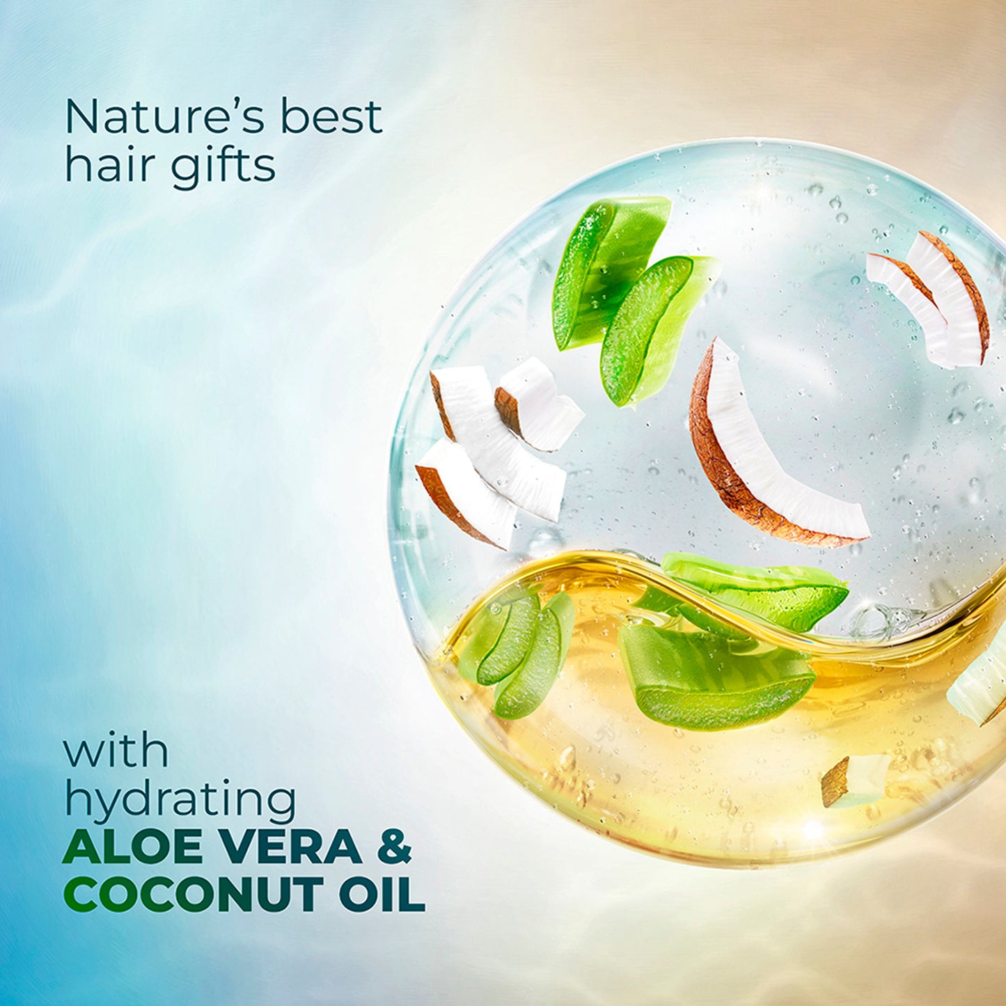 Sunsilk Coconut Water & Aloe Vera Volume Hair Shampoo