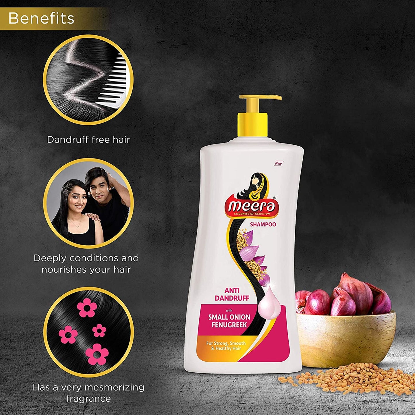 Meera Anti-Dandruff Shampoo