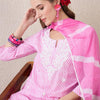 Dhiyona IE Floral Embroidered Thread Work Pure Cotton Straight Kurta With Trousers & Dupatta