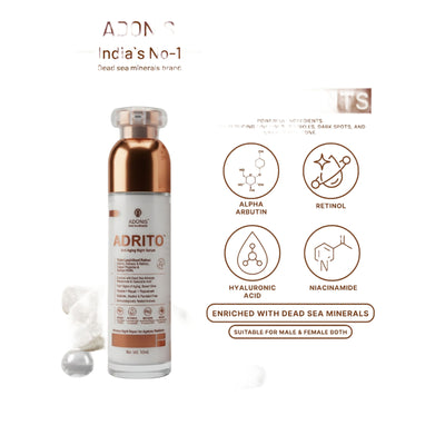 Adonis Unisex Adrito Face Serum With Retinol & Hyaluronic Acid For Anti Aging & Skin Firming