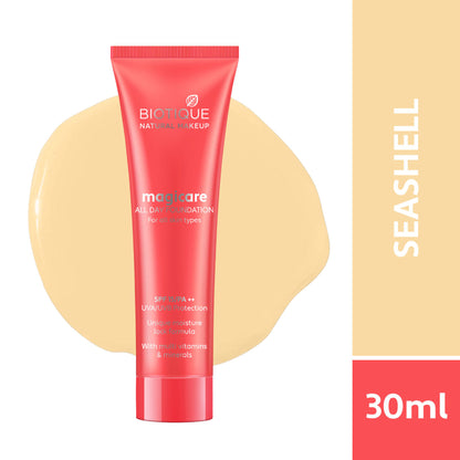 Biotique Magicare All Day Foundation SPF 15 - Seashell
