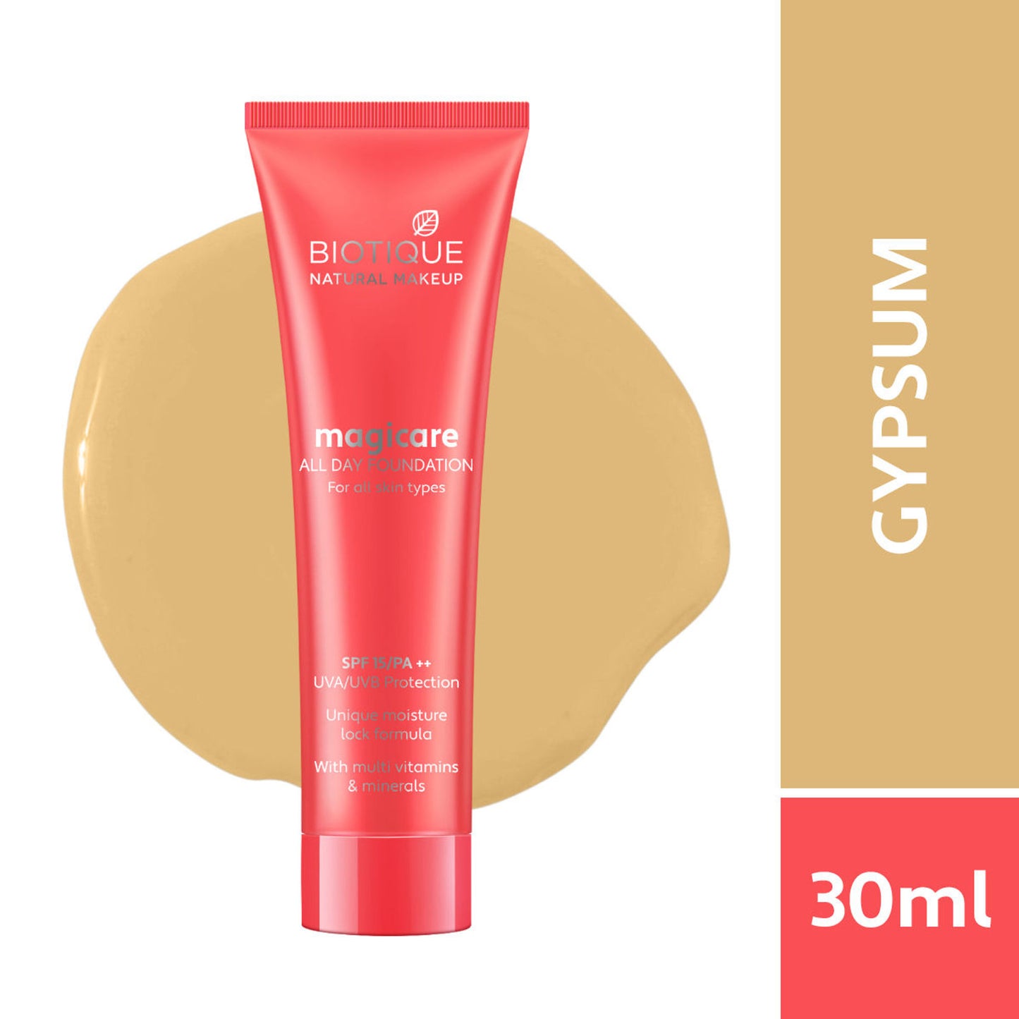Biotique Magicare All Day Foundation SPF 15 - Gypsum