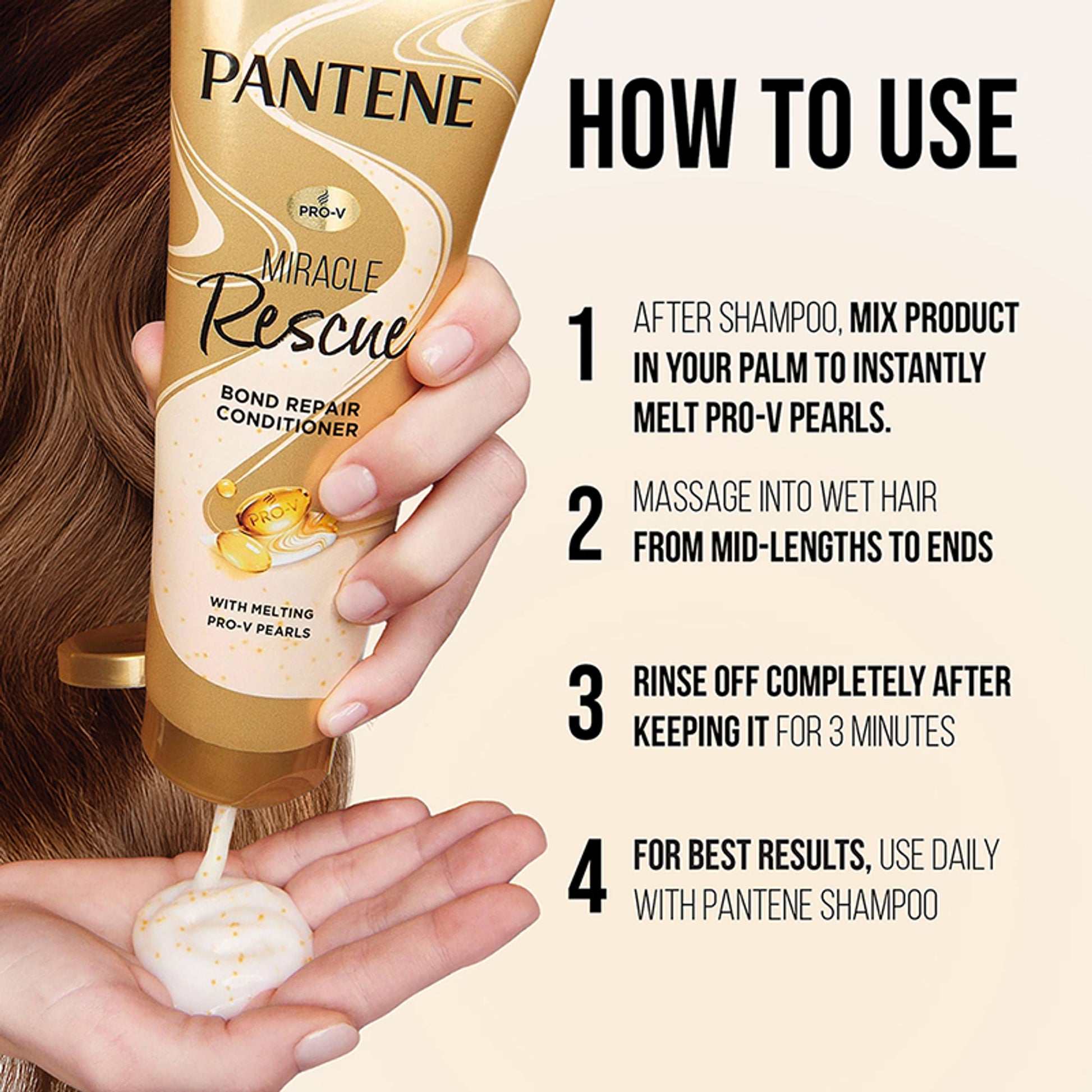 Pantene Bond Repair Conditioner - Melting Prov V Pearls