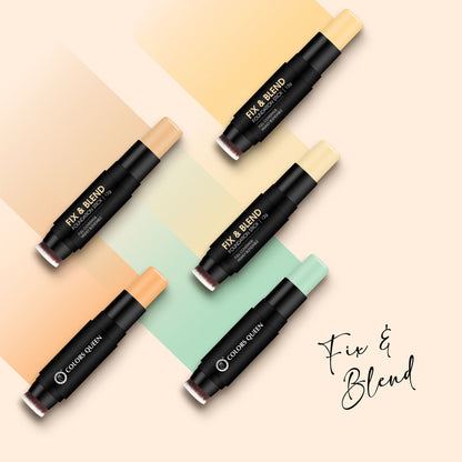 Colors Queen Fix & Blend Foundation Stick - 01 Ivory