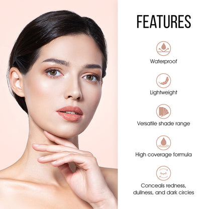 Colors Queen Perfect Oil Free Base Concealer - 02
