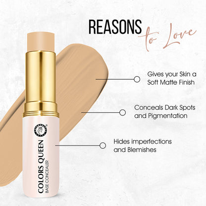 Colors Queen Perfect Oil Free Base Concealer - 03