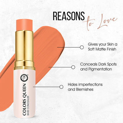 Colors Queen Perfect Oil Free Base Concealer - 06