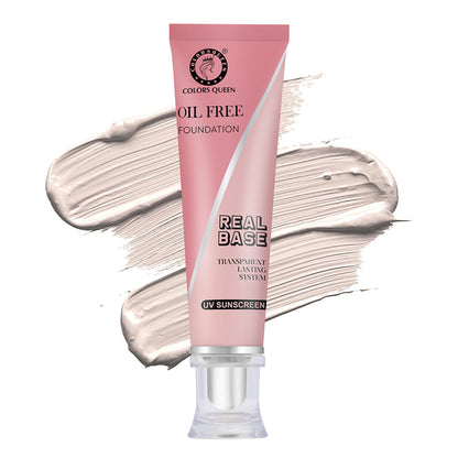 Colors Queen Real Base Oil Free Foundation - 03 Natural Beige
