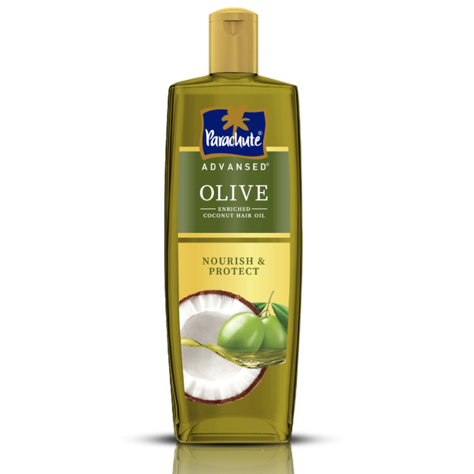 Parachute Advansed Olive Enriched Coconut Hair Oil, Upto 10X Less Hair Fall And 90% Stronger Hair
