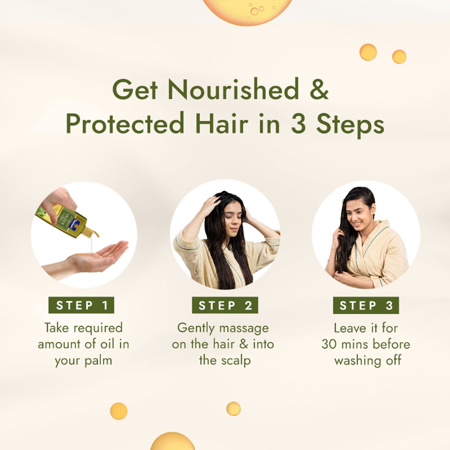 Parachute Advansed Olive Enriched Coconut Hair Oil, Upto 10X Less Hair Fall And 90% Stronger Hair