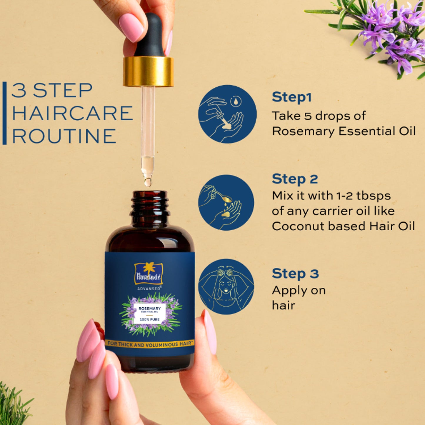Parachute Advansed Rosemary Essential Oil