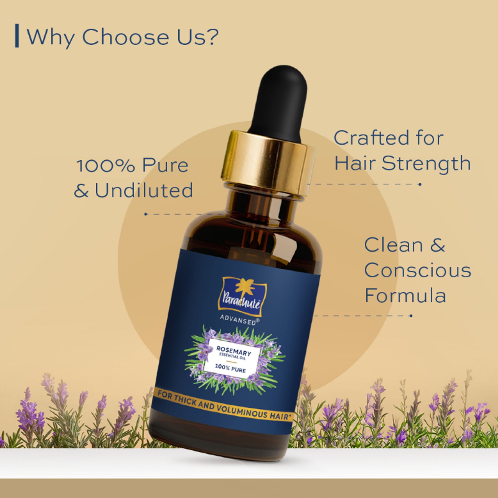 Parachute Advansed Rosemary Essential Oil