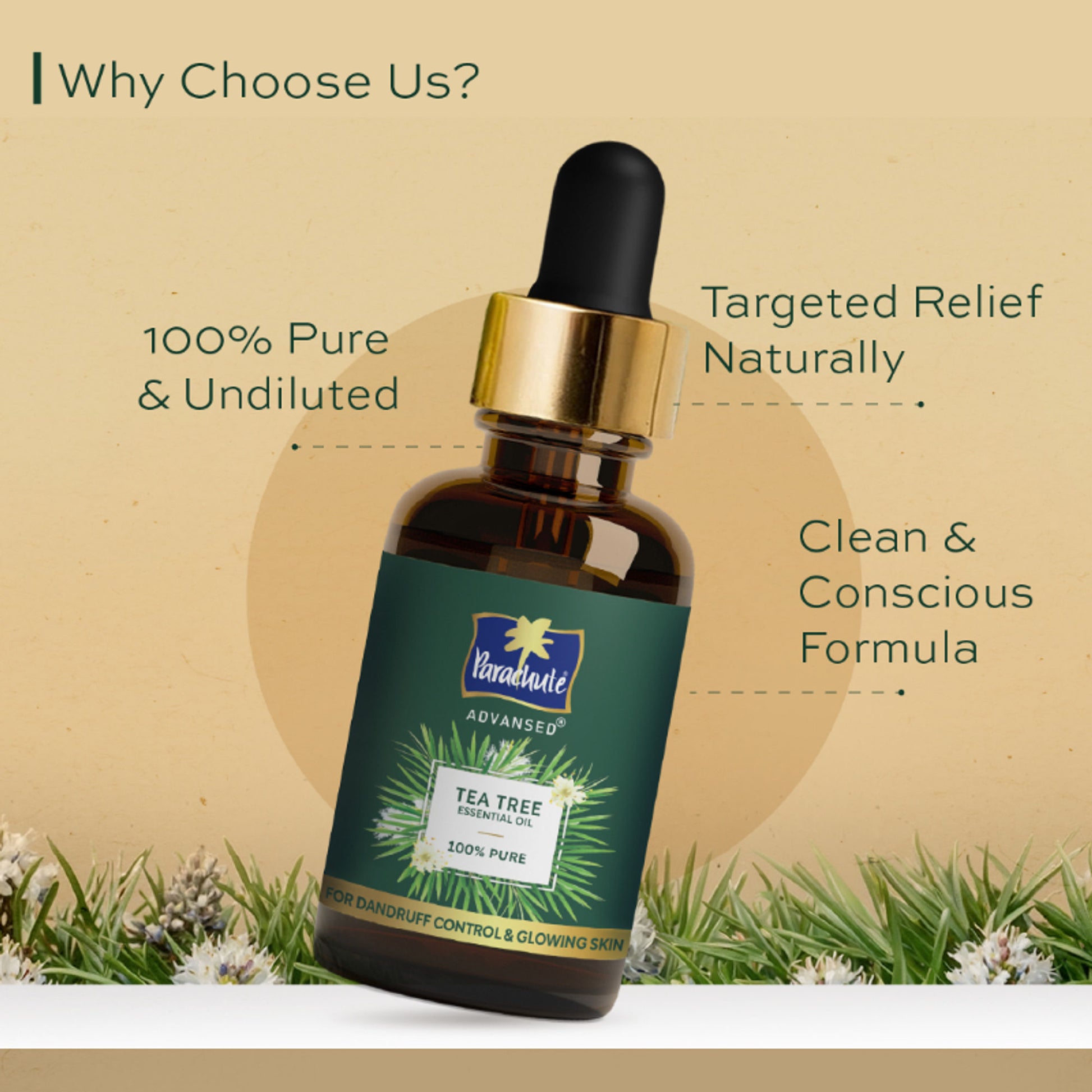 Parachute Advansed Tea Tree Essential Oil