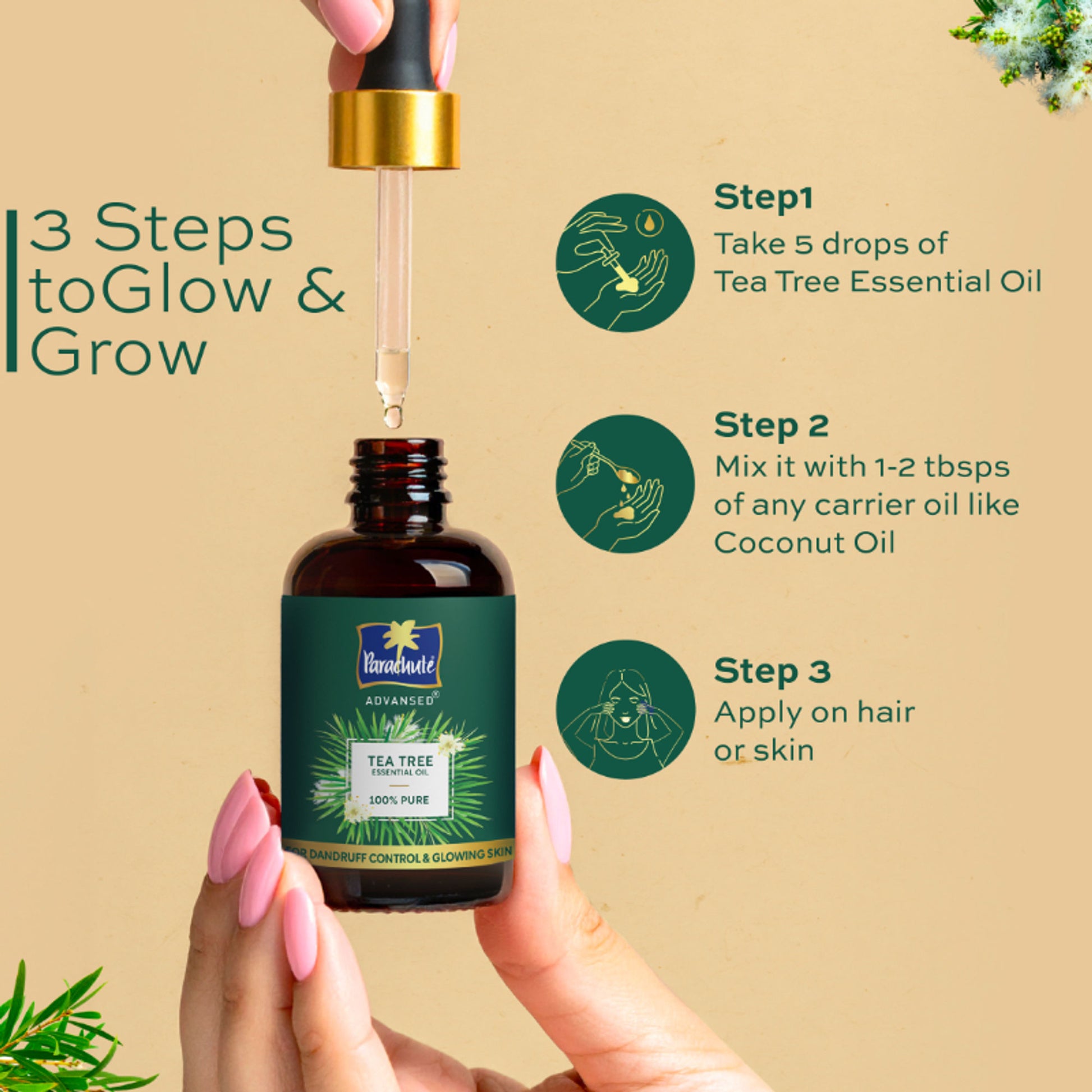 Parachute Advansed Tea Tree Essential Oil