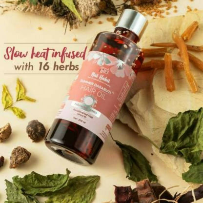 Nat Habit Hibiscus Amla Hair Growth Summer Dasabuti Hair Oil - Indyancart