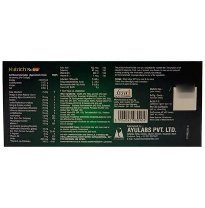 Ayulabs Nutrich Nutra Softgel Capsules