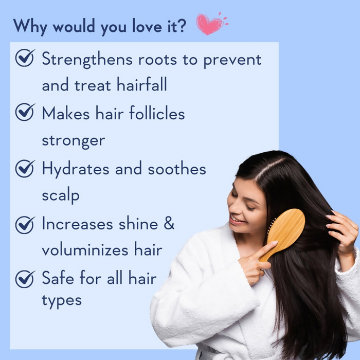 WishCare Multi-Peptide Anti Hairfall Shampoo with rosemary, clear bottle with pump dispenser, showcasing shampoo for hair fall prevention