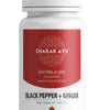 Charakayu Black Pepper + Ginger Tablets