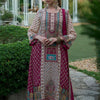 Indyancart IE Women Printed Regular Mirror Work Kurta with Palazzos & With Dupatta