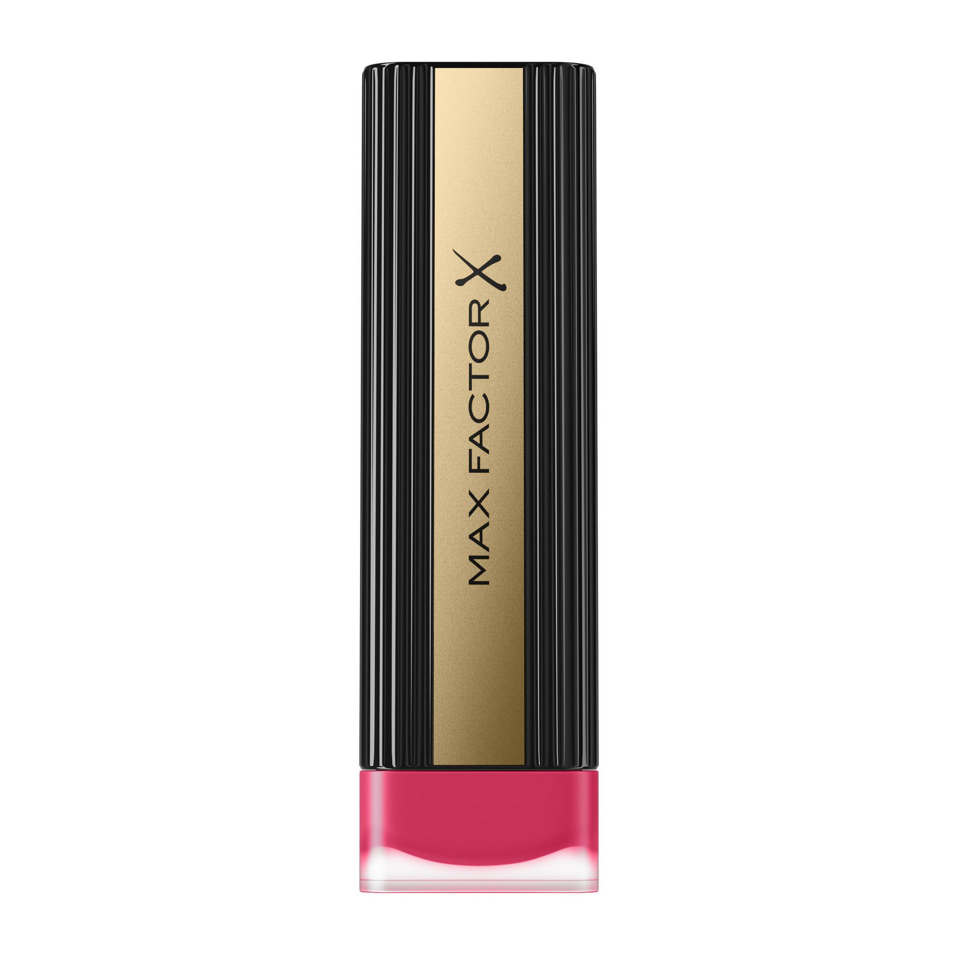 Max Factor Colour Elixir Velvet Matte Lipstick in Blush, showcasing the lipstick tube and the soft pink shade.