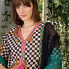Indyancart IE Women Printed Regular Thread Work Pure Cotton Kurta with Trousers & With Dupatta
