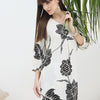 Indyancart IE Women Floral Printed Kurta with Trousers
