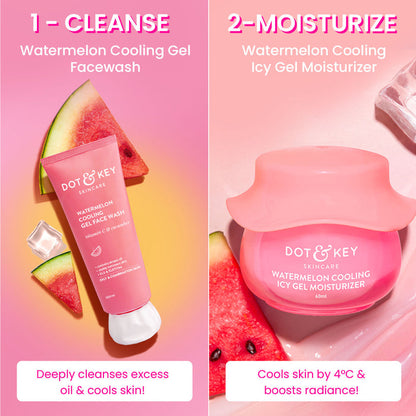 Dot & Key Cleanse + Moisturize Watermelon Duo