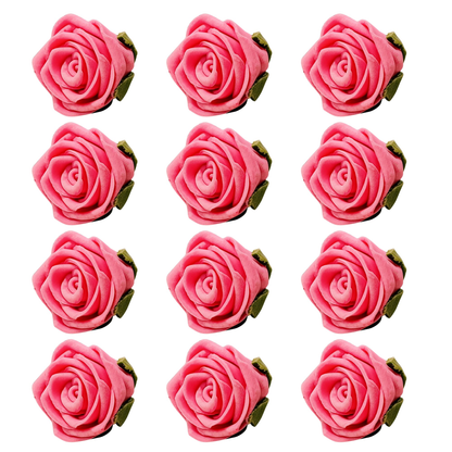 Confect French Rose Pink | Edible Sugar Roses Topper
